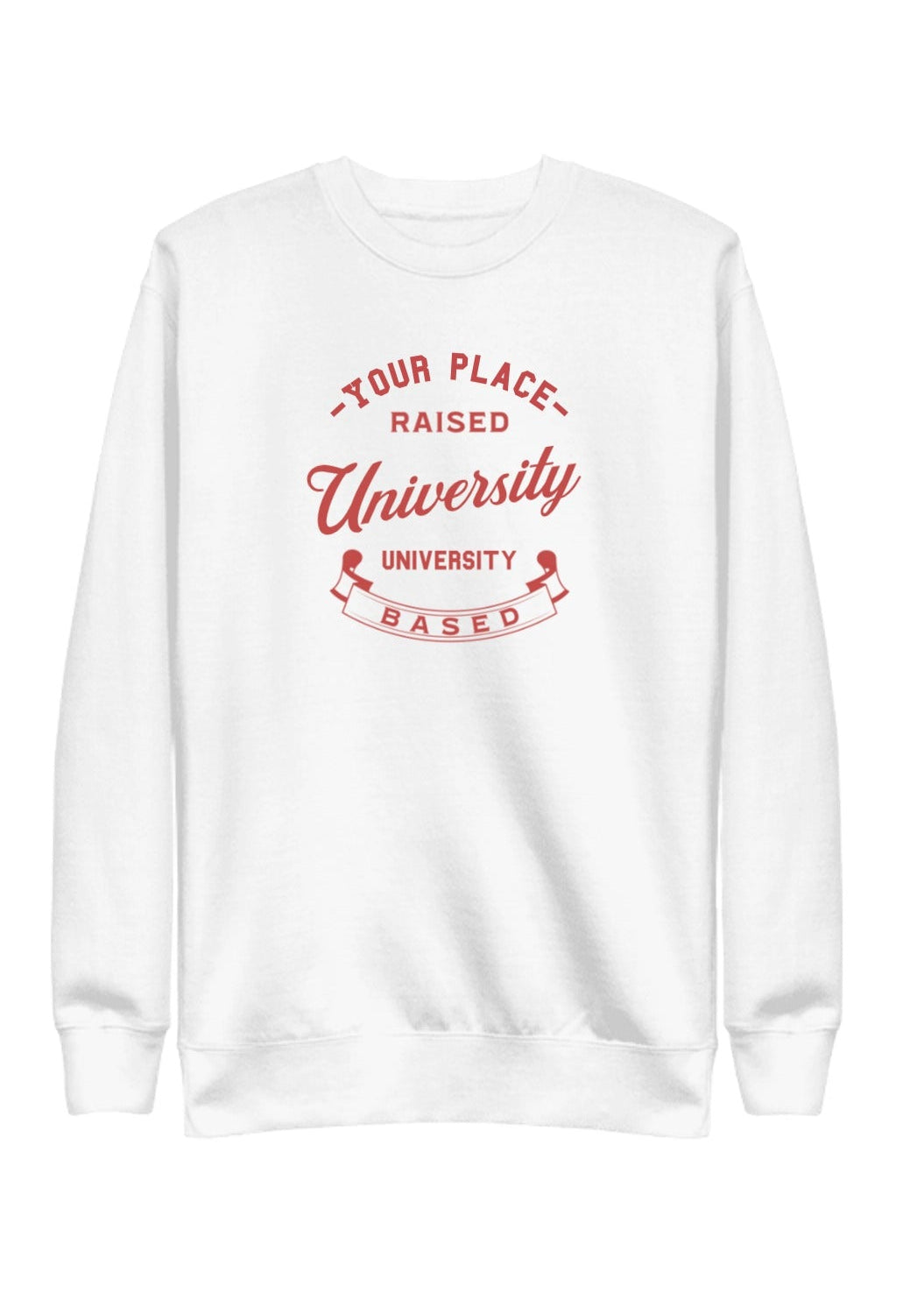 University Edition Personalised Sweatshirt