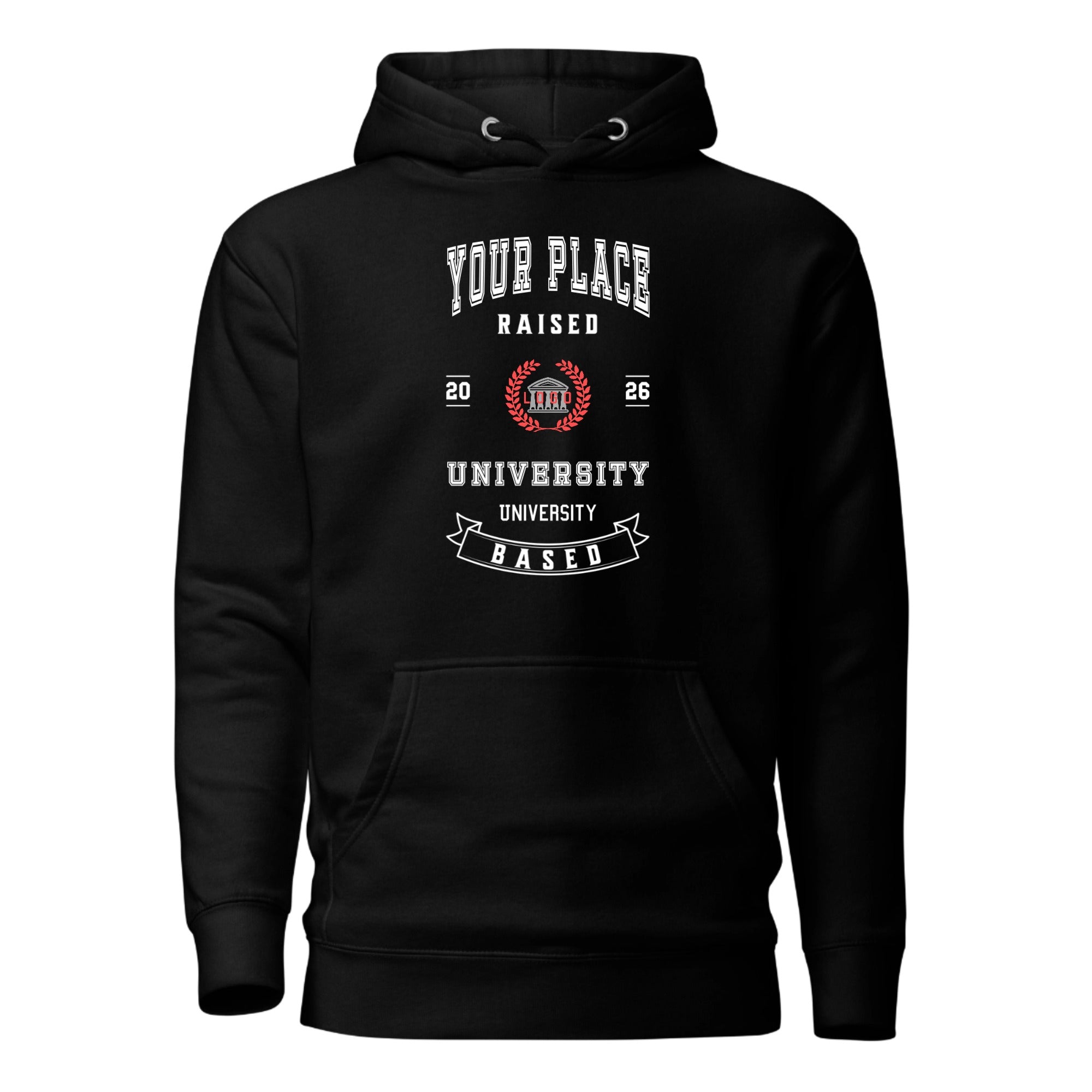 University Edition Personalised Hoodie with Logo