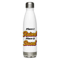 Personalised Stainless Steel Water Bottle