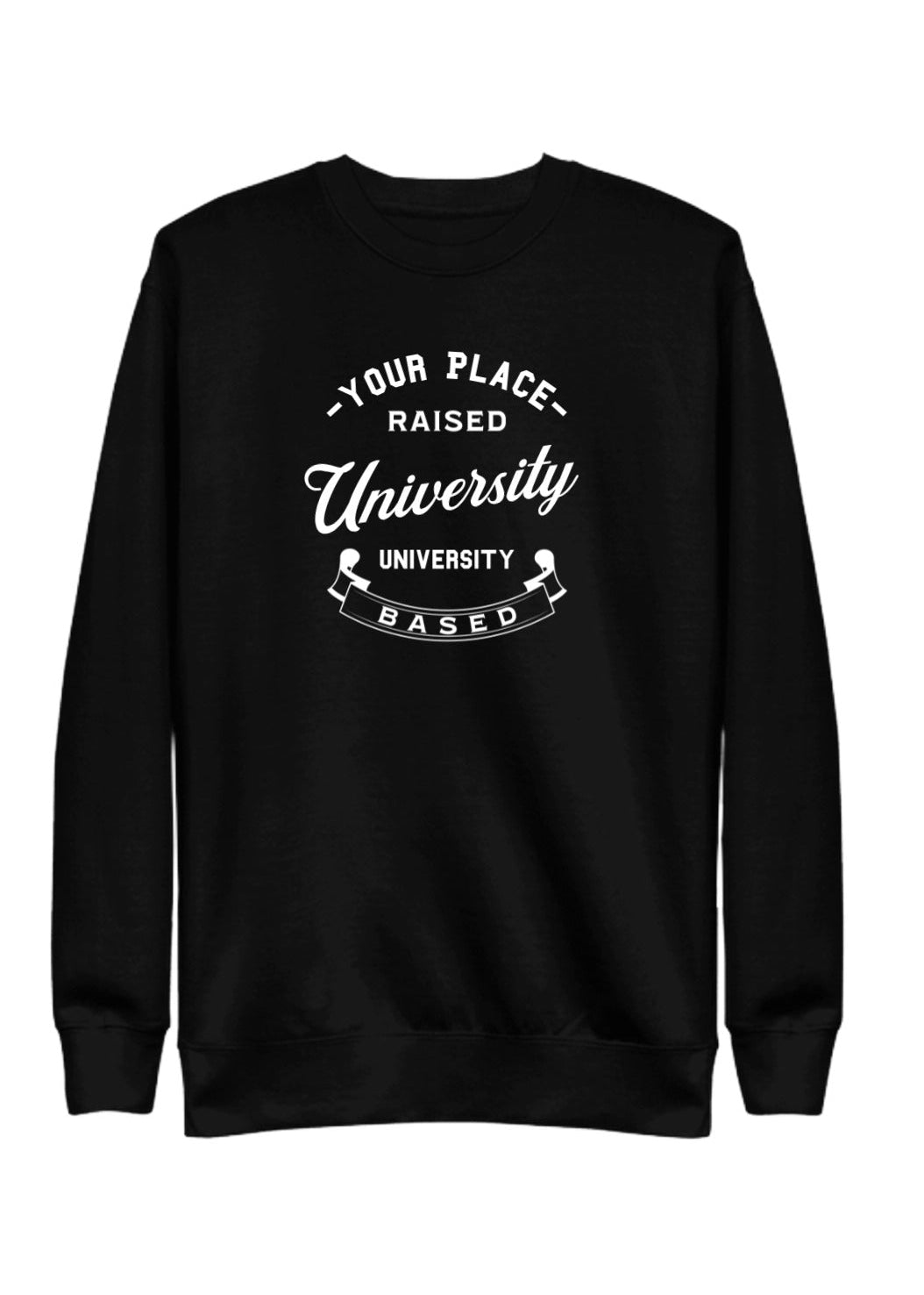 University Edition Personalised Sweatshirt