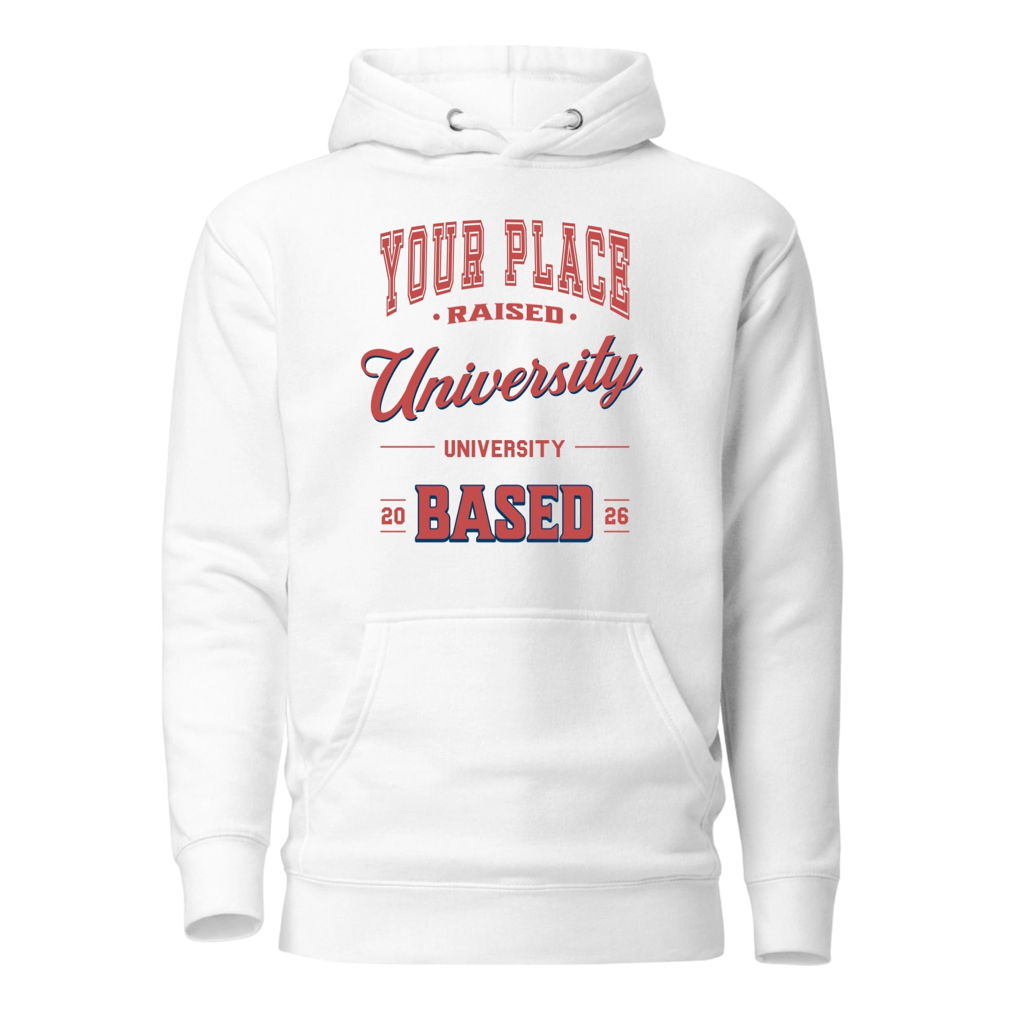 University Edition Personalised Hoodie