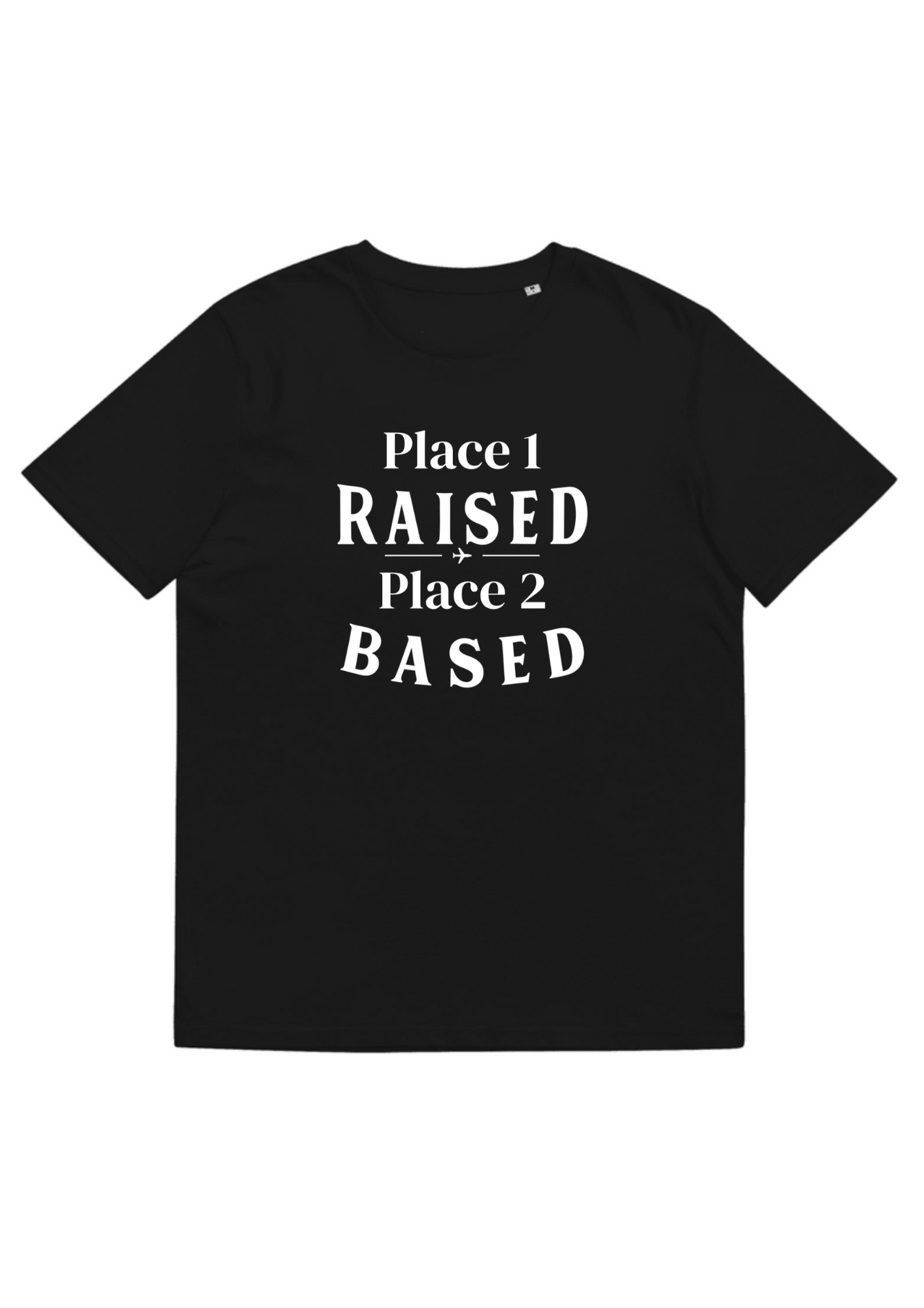 Personalised Unisex Organic Cotton T-Shirt