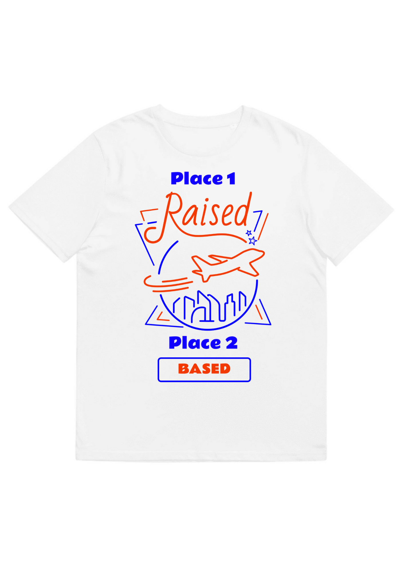 Personalised Unisex Organic Cotton T-Shirt