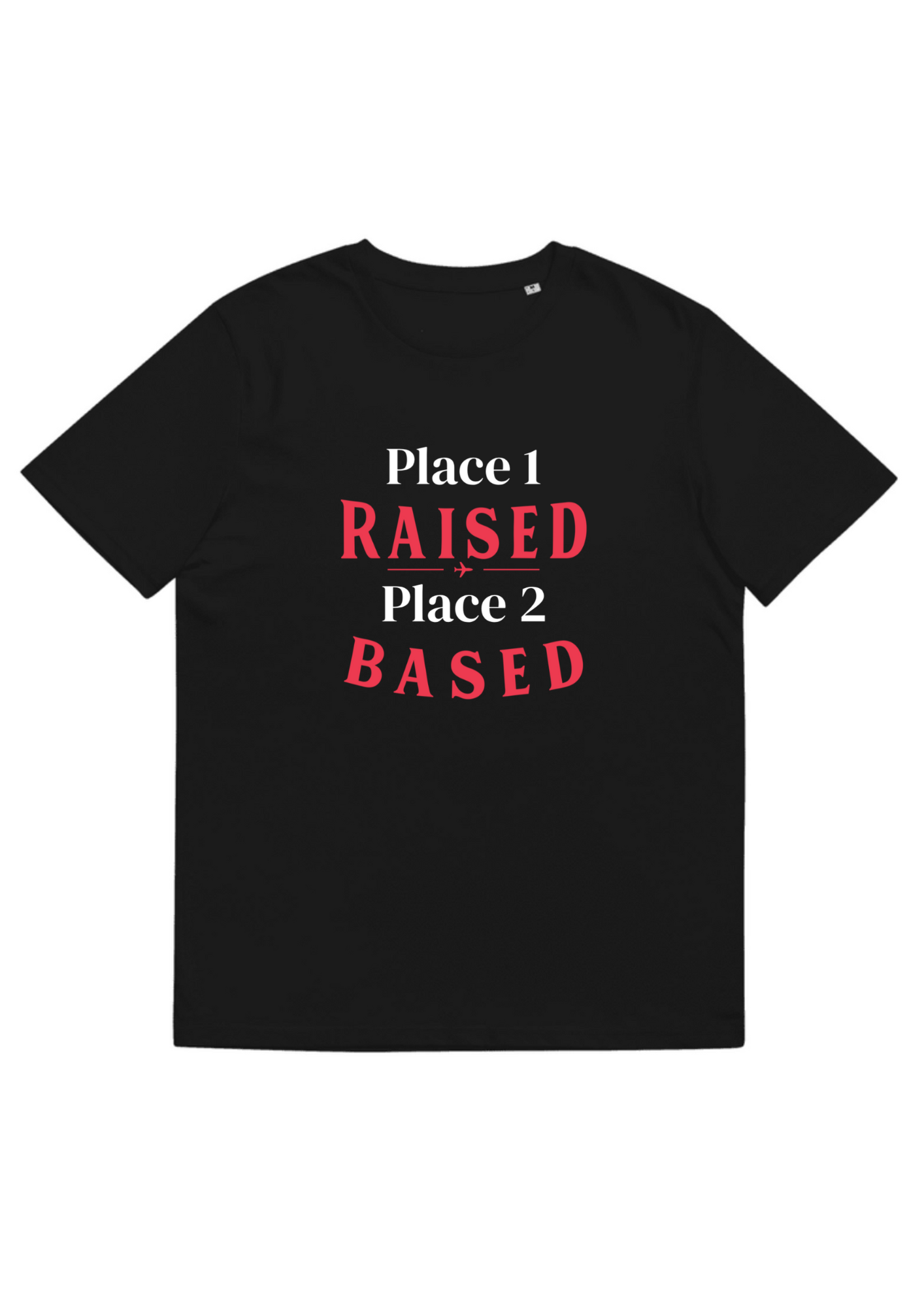 Personalised Unisex Organic Cotton T-Shirt