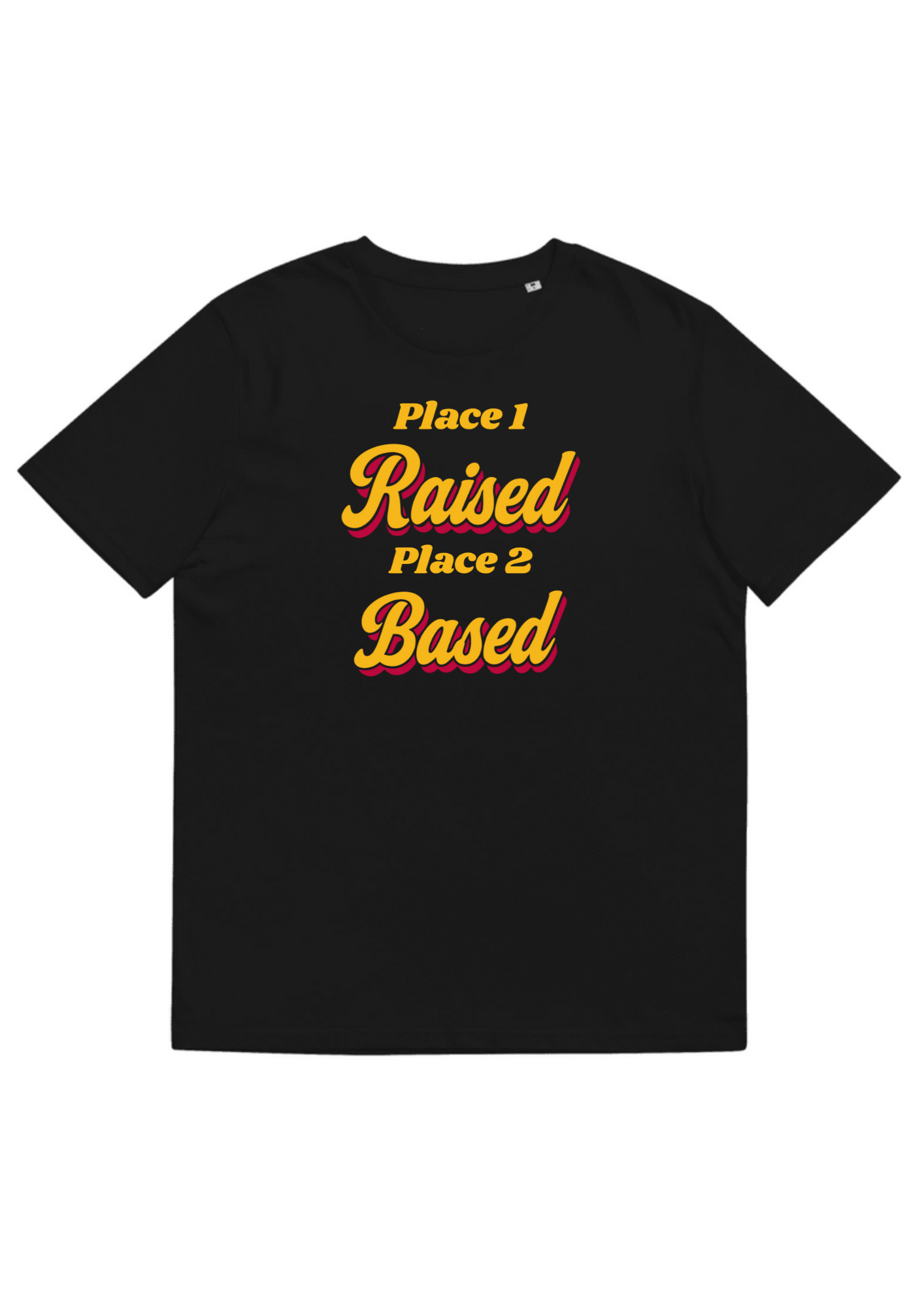 Personalised Unisex Organic Cotton T-Shirt