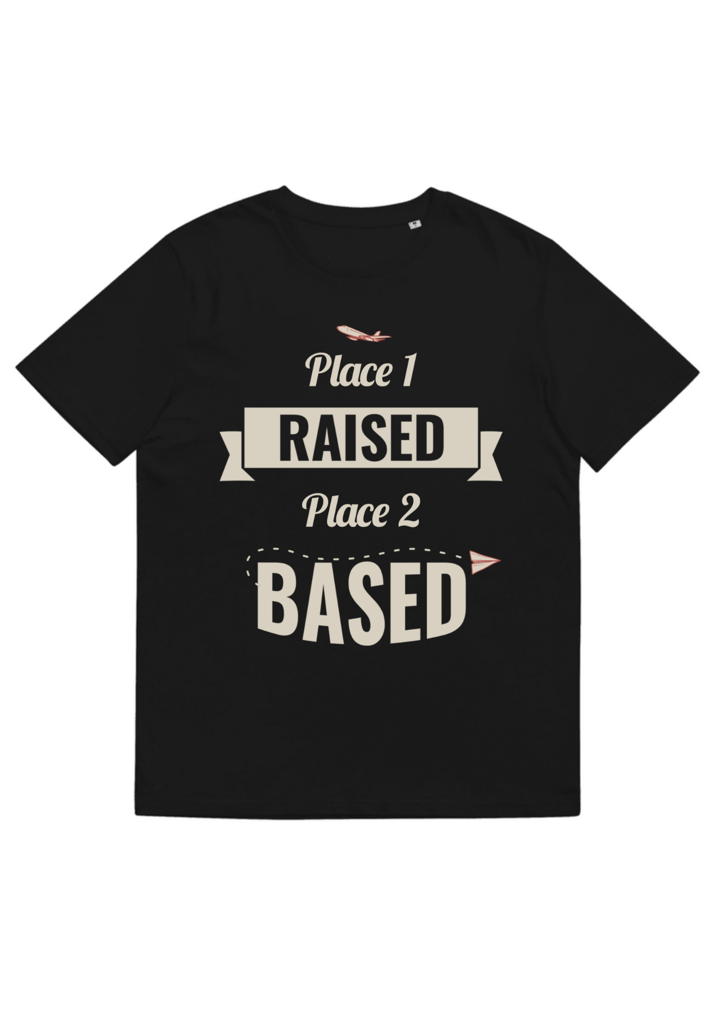 Personalised Unisex Organic Cotton T-Shirt