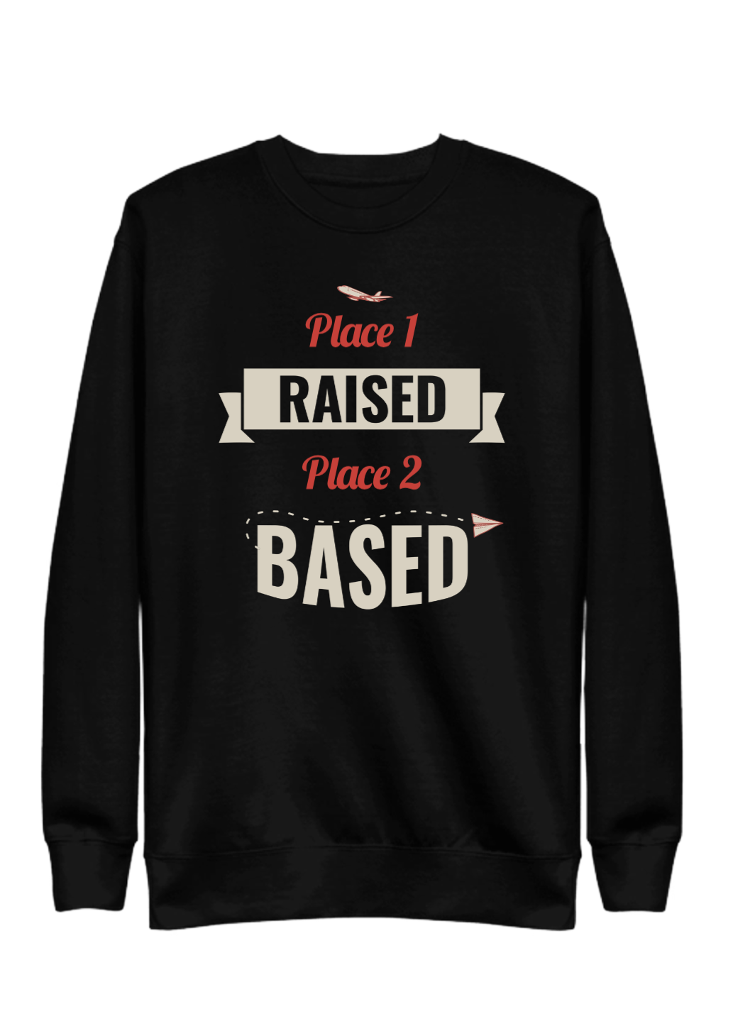 Personalised Unisex Premium Sweatshirt