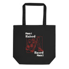 Personalised Black Eco Tote Bag