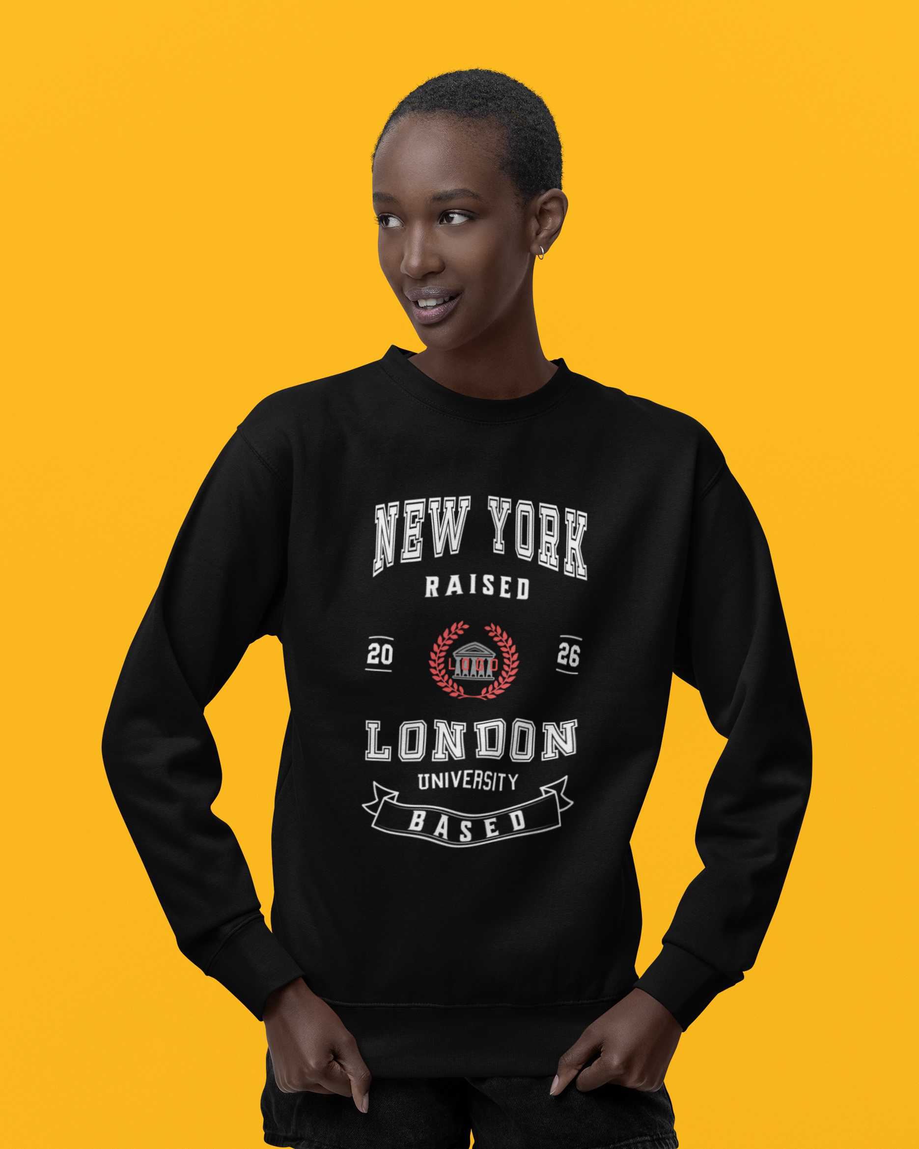 University Edition Personalised Sweatshirt with Logo