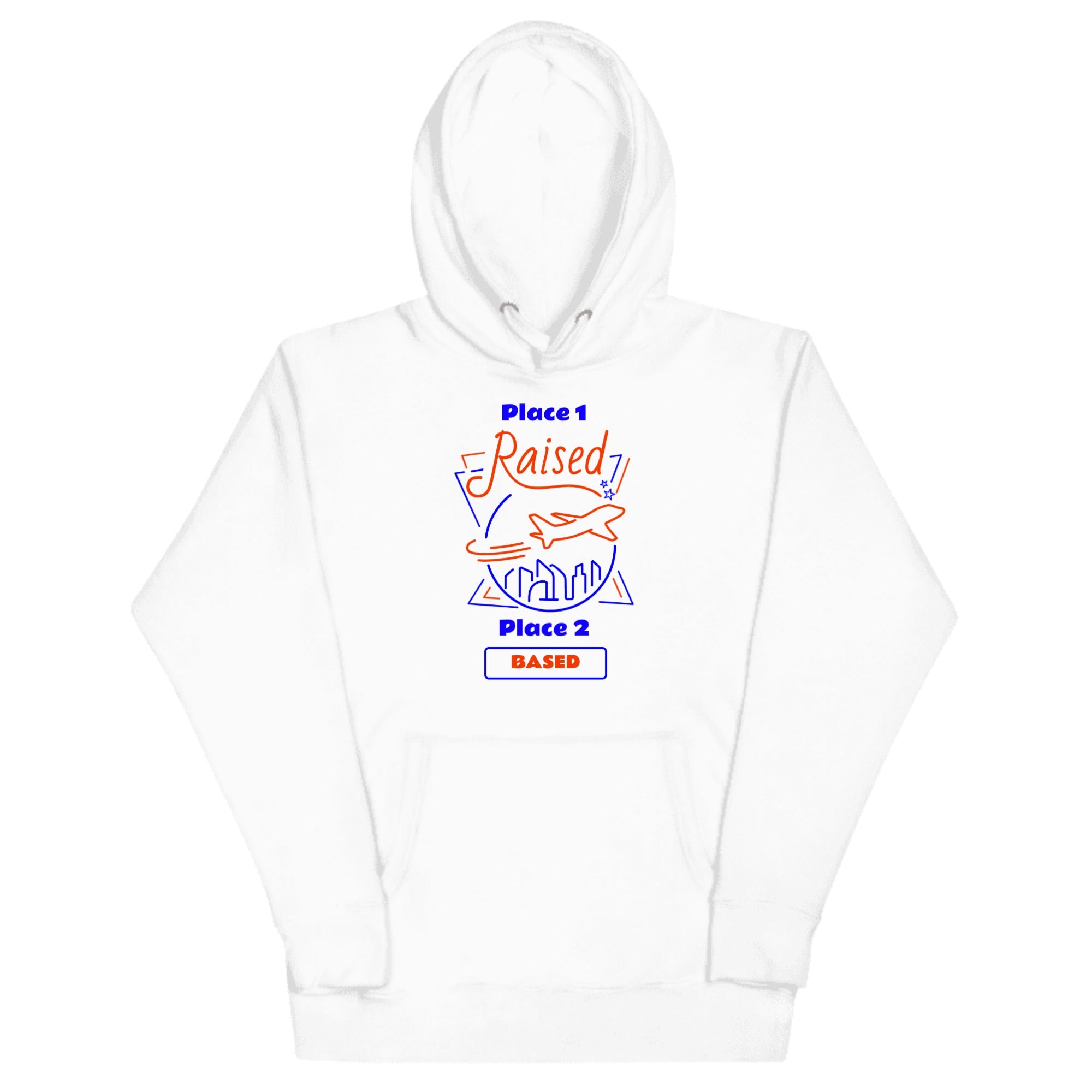 Personalised Unisex Premium Pullover Hoodie