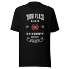 University Edition Personalised T-Shirt with Logo
