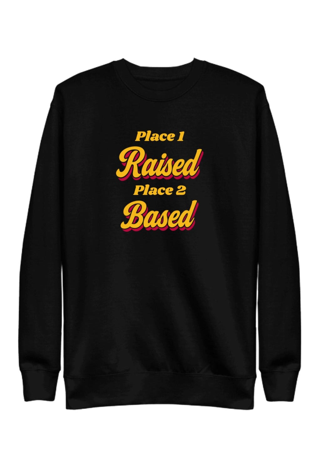 Personalised Unisex Premium Sweatshirt