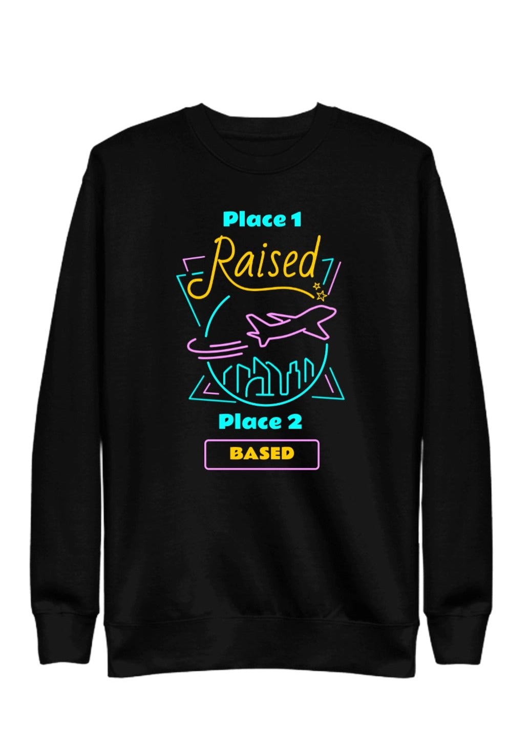 Personalised Unisex Premium Sweatshirt