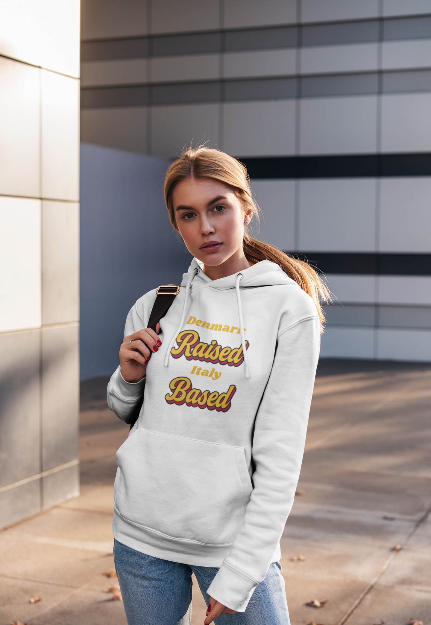 Personalised Unisex Premium Pullover Hoodie