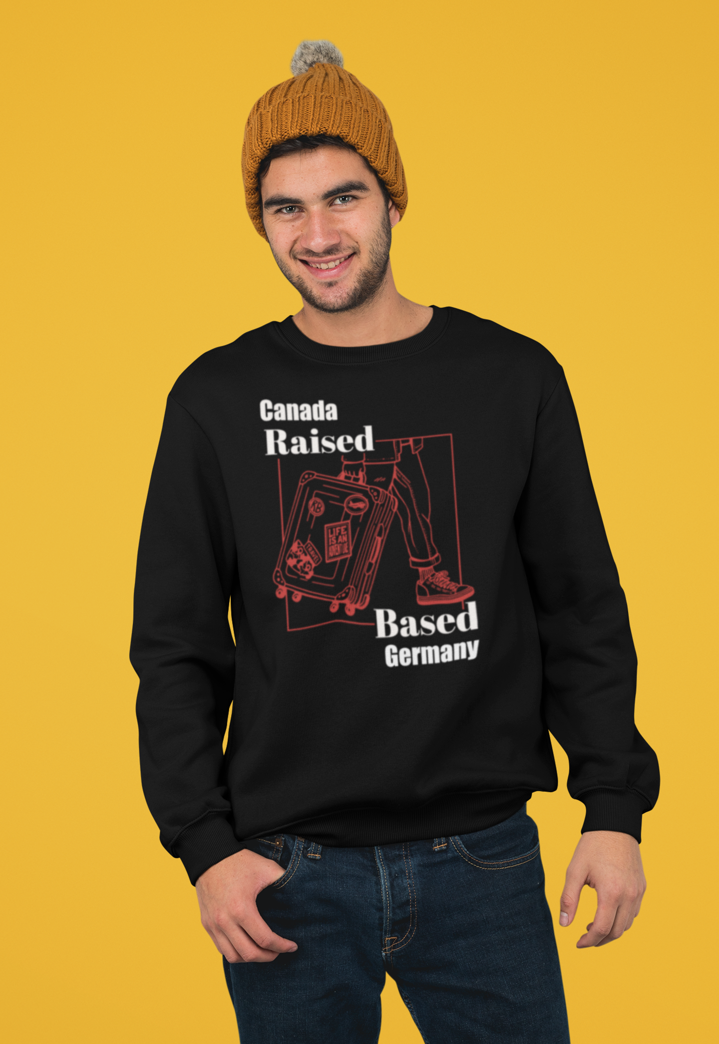 Personalised Unisex Premium Sweatshirt