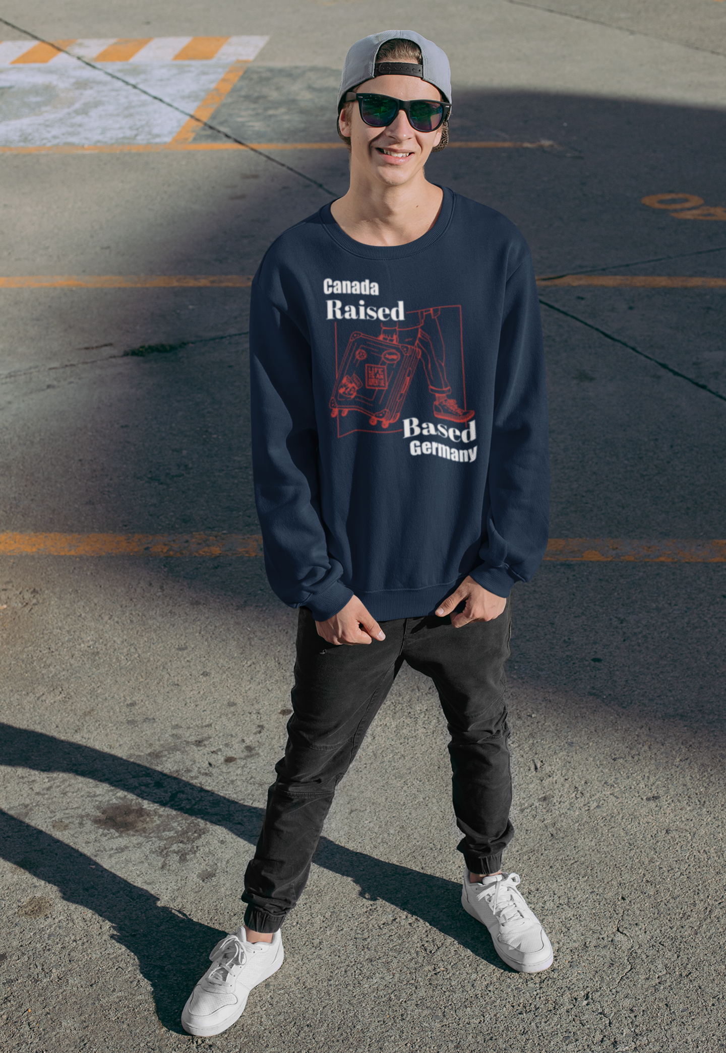 Personalised Unisex Premium Sweatshirt