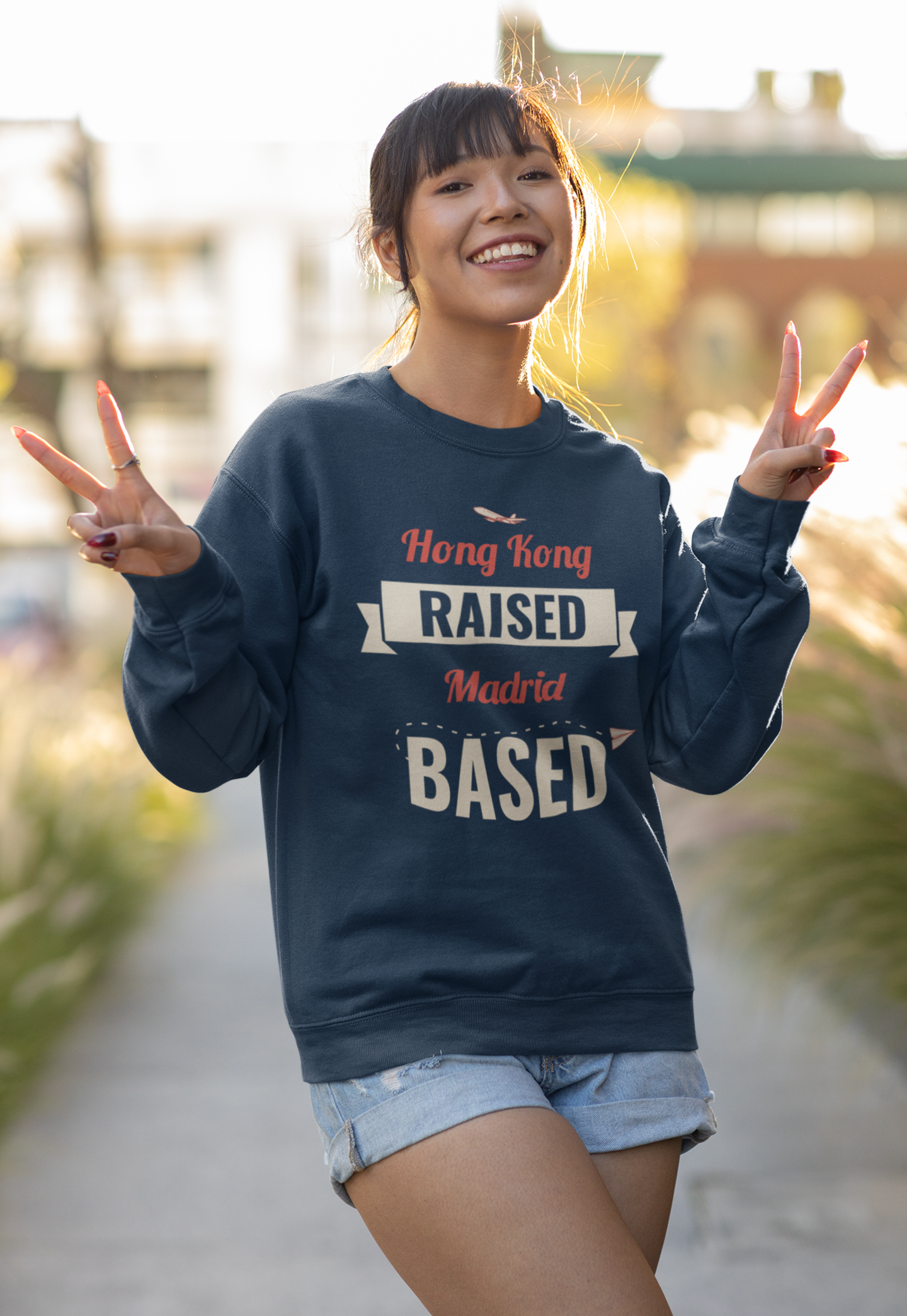 Personalised Unisex Premium Sweatshirt