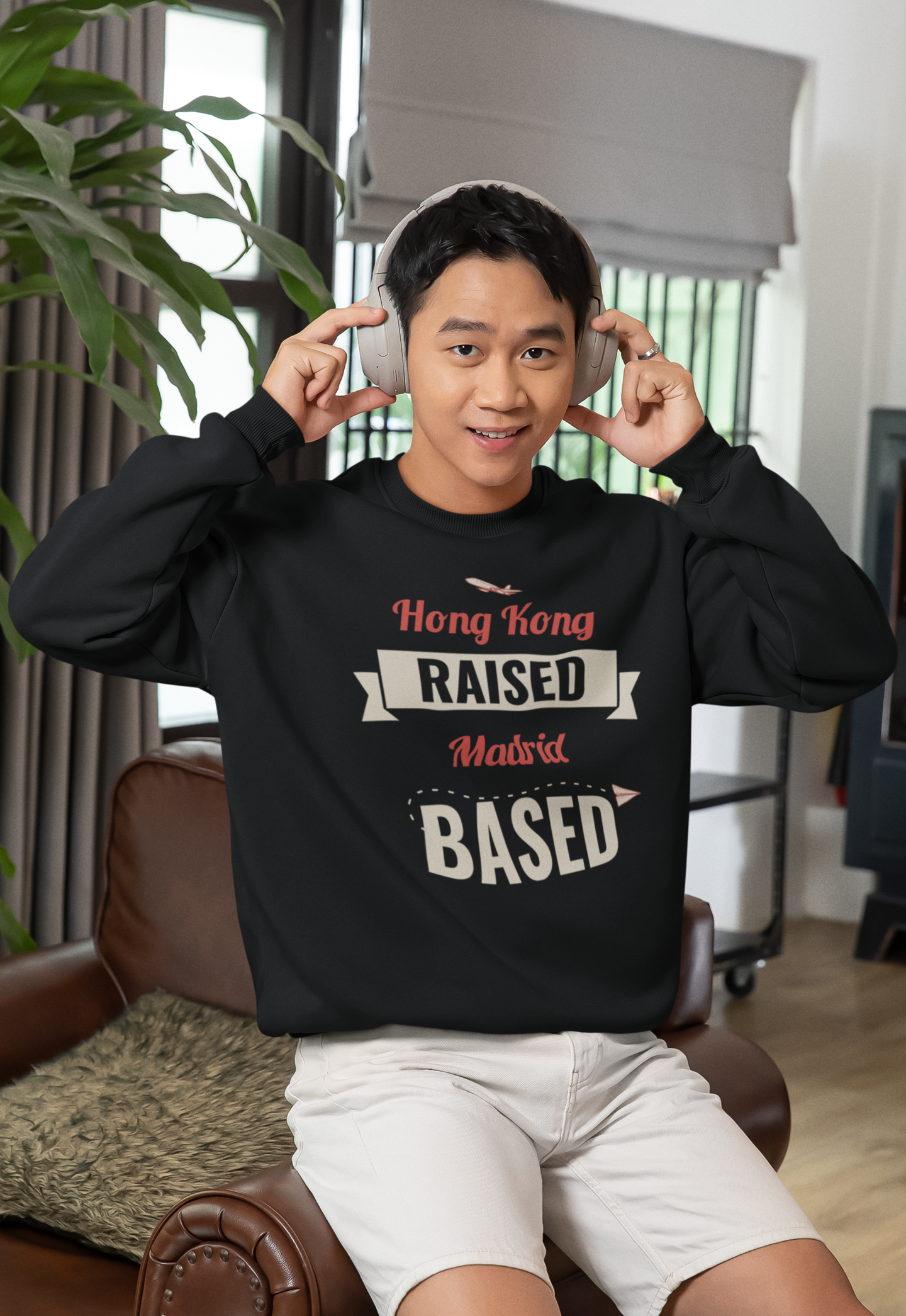 Personalised Unisex Premium Sweatshirt