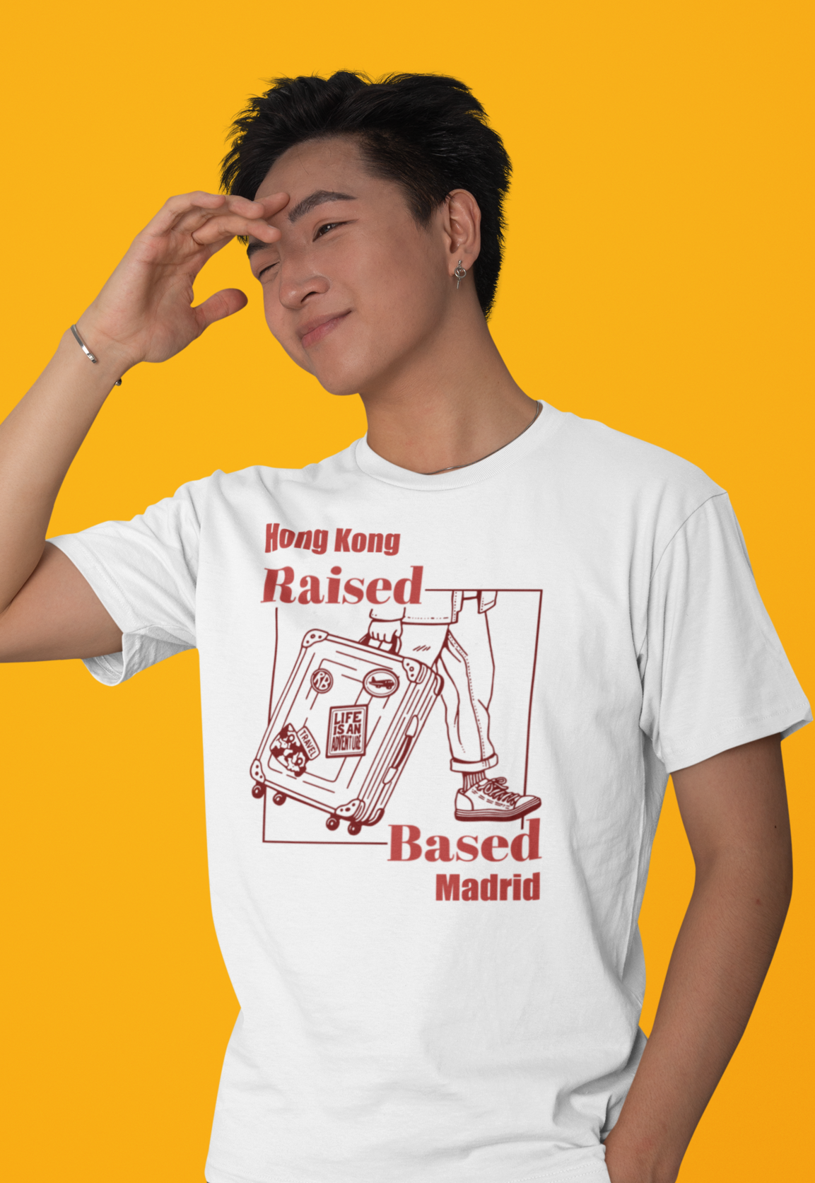 Personalised Unisex Organic Cotton T-Shirt