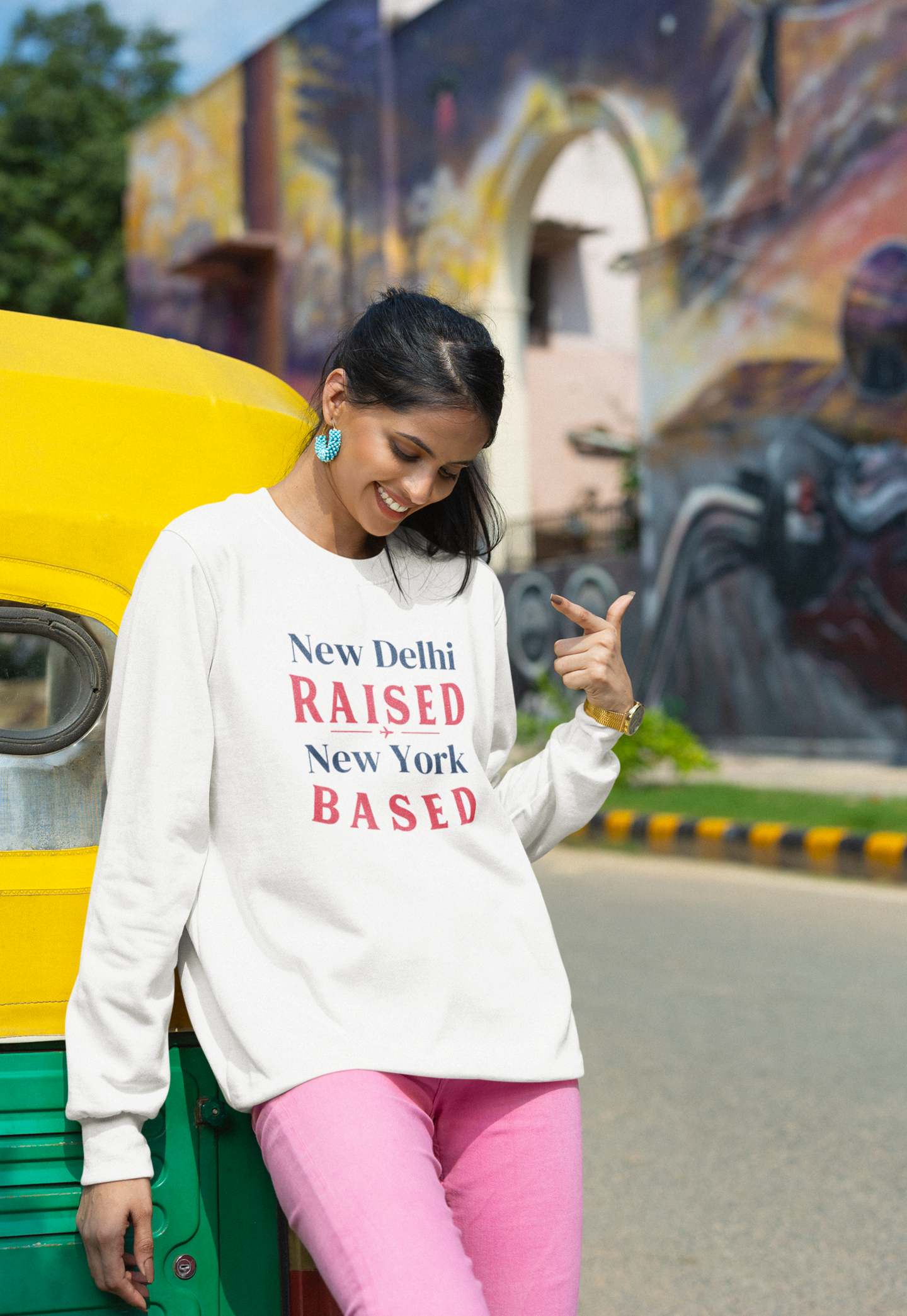 Personalised Unisex Premium Sweatshirt