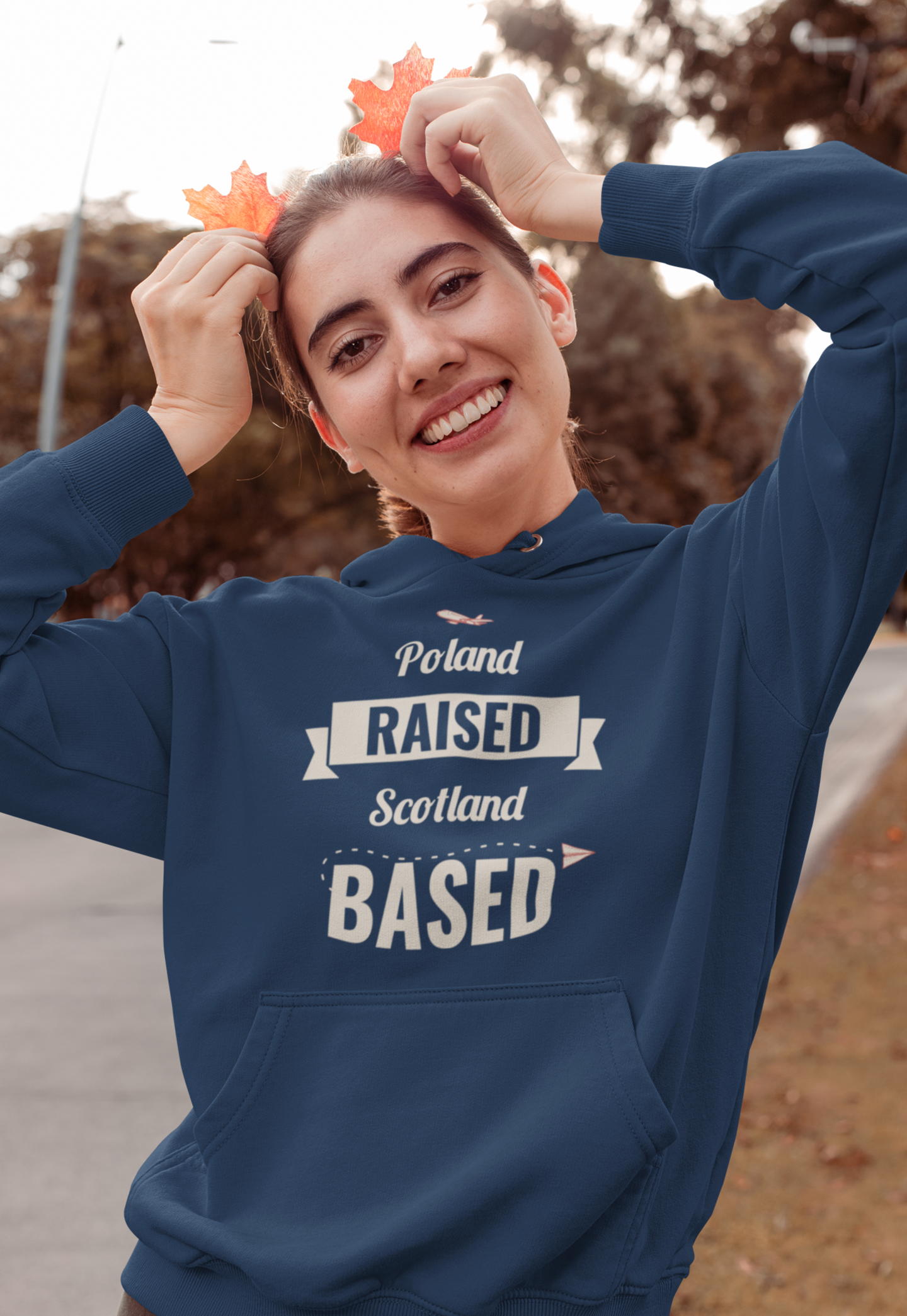 Personalised Unisex Premium Pullover Hoodie