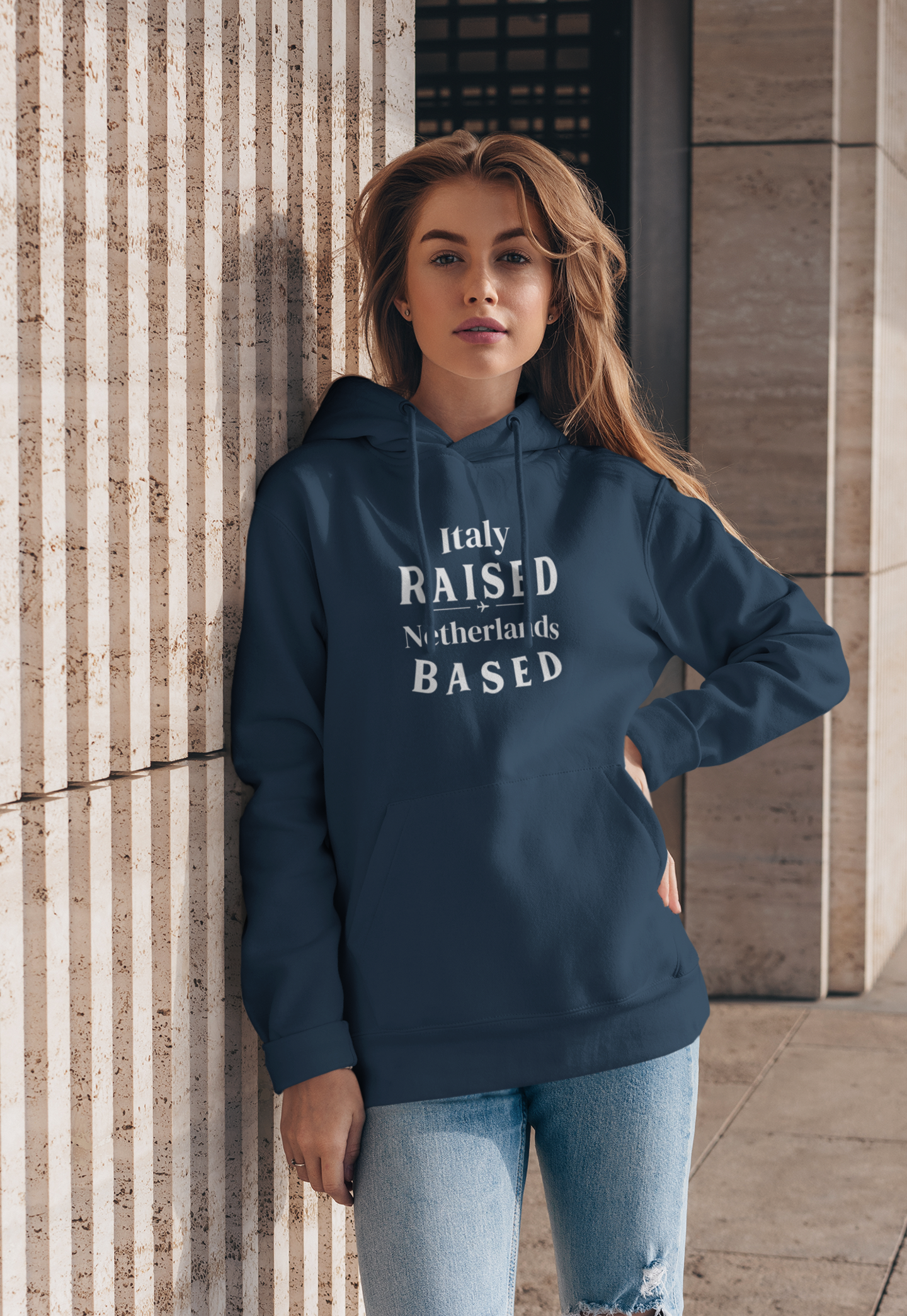 Personalised Unisex Premium Pullover Hoodie