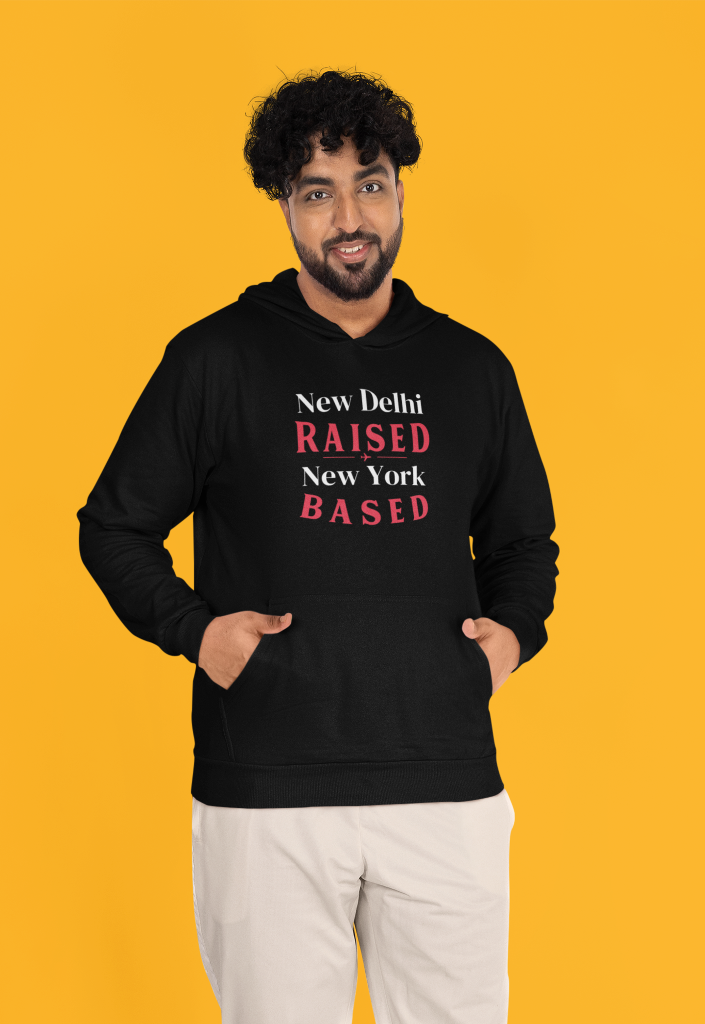 Personalised Unisex Premium Pullover Hoodie