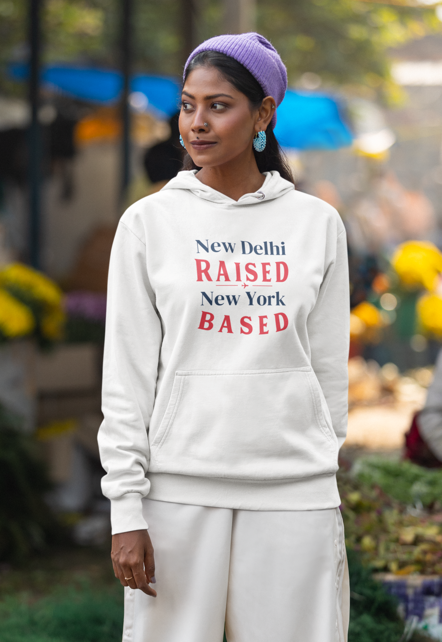 Personalised Unisex Premium Pullover Hoodie