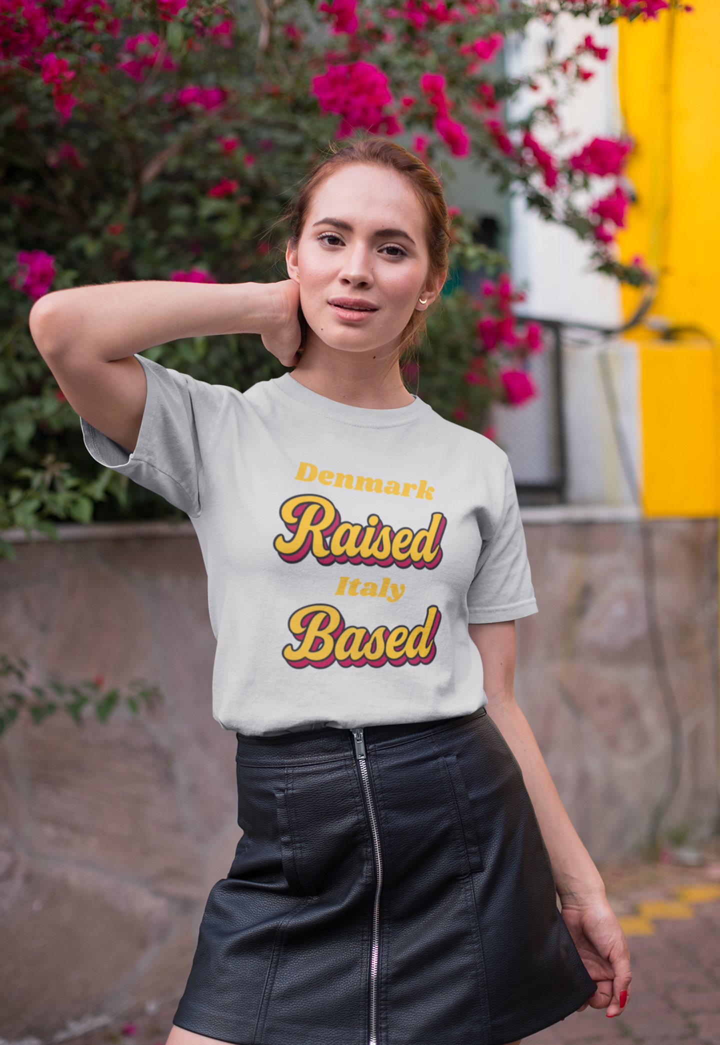 Personalised Unisex Organic Cotton T-Shirt