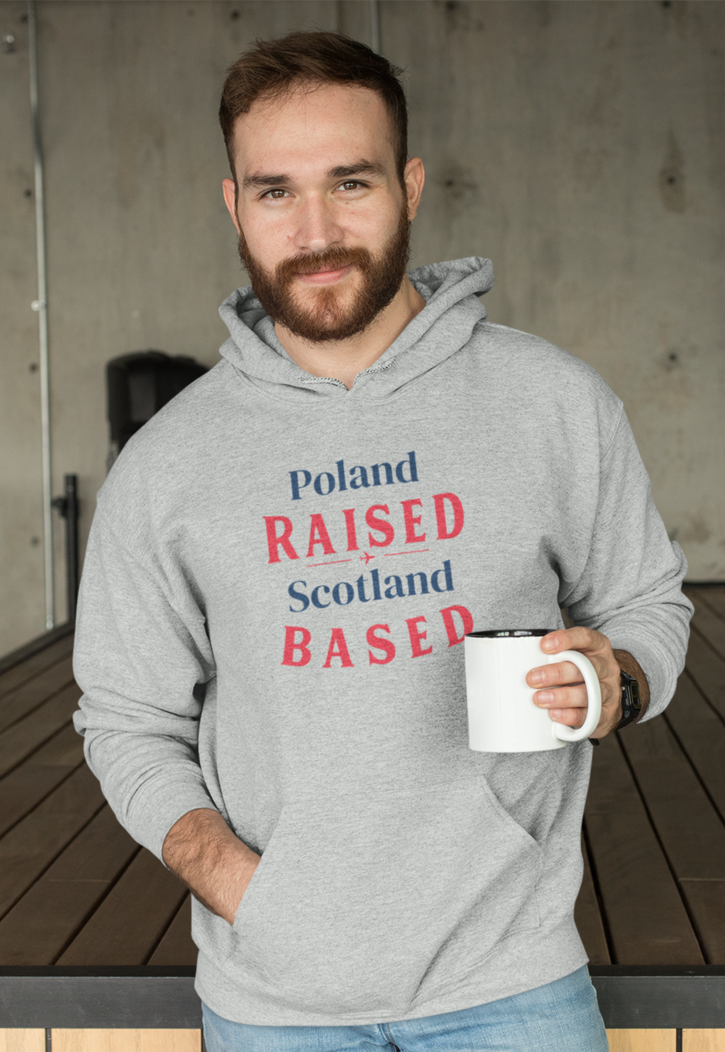 Personalised Unisex Premium Pullover Hoodie
