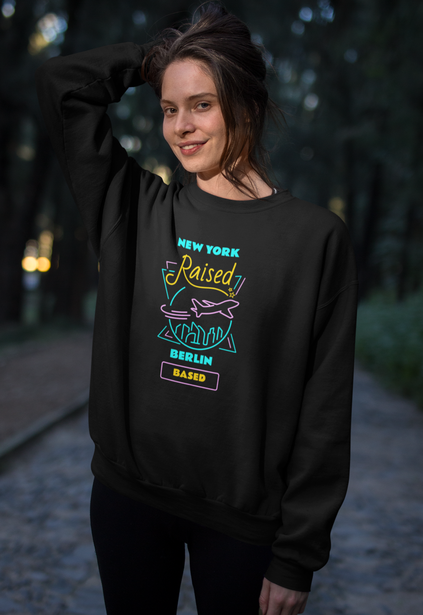 Personalised Unisex Premium Sweatshirt