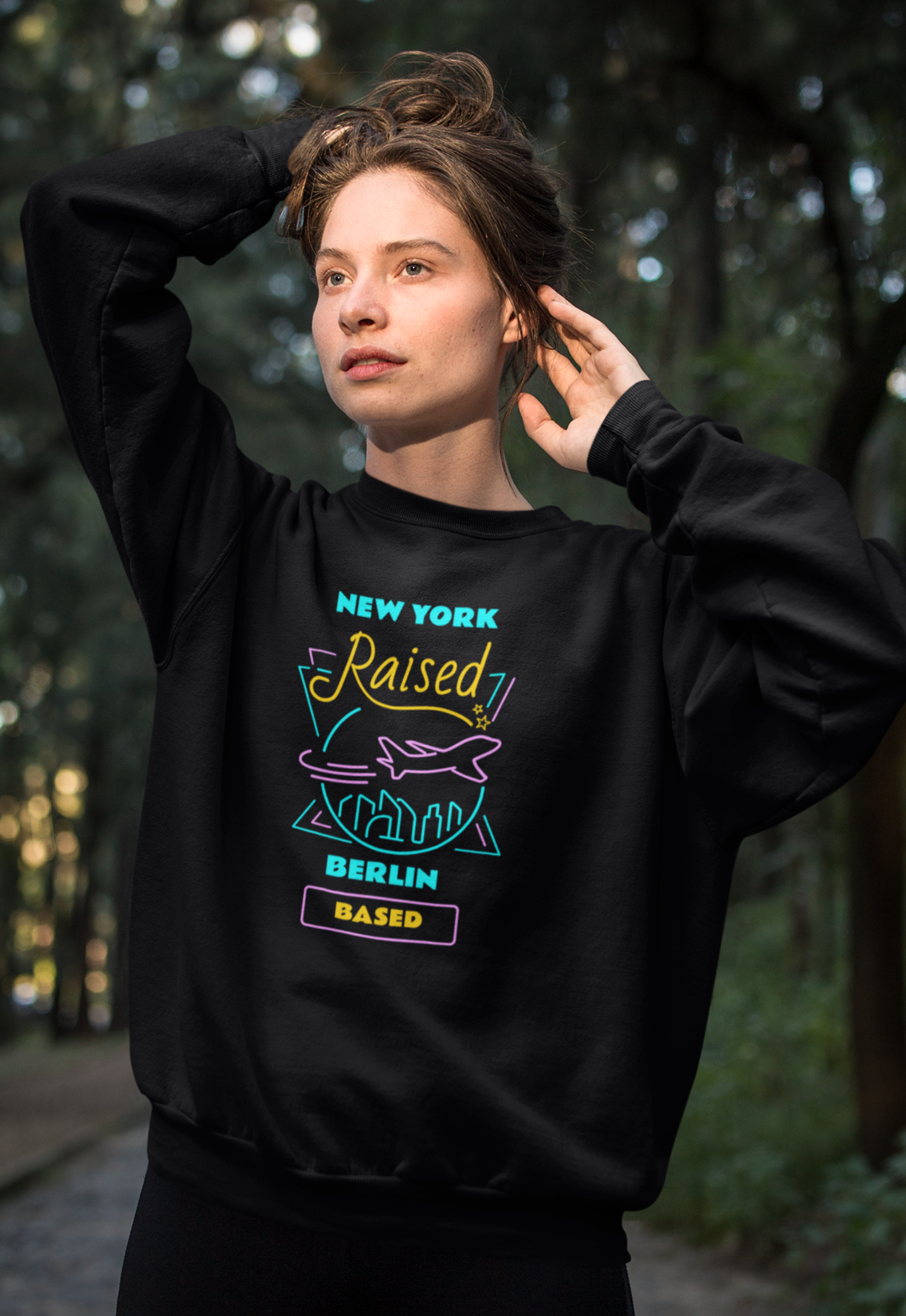 Personalised Unisex Premium Sweatshirt