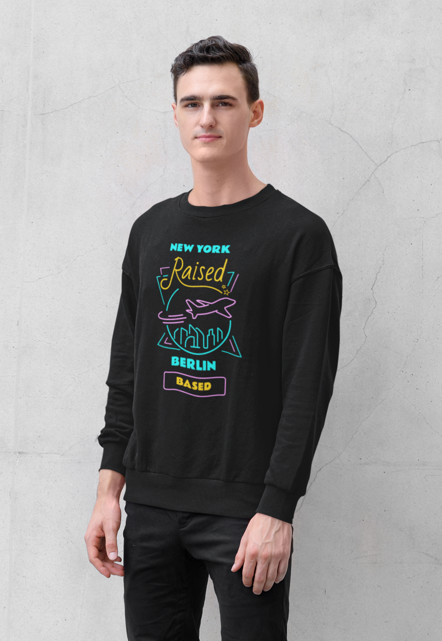 Personalised Unisex Premium Sweatshirt