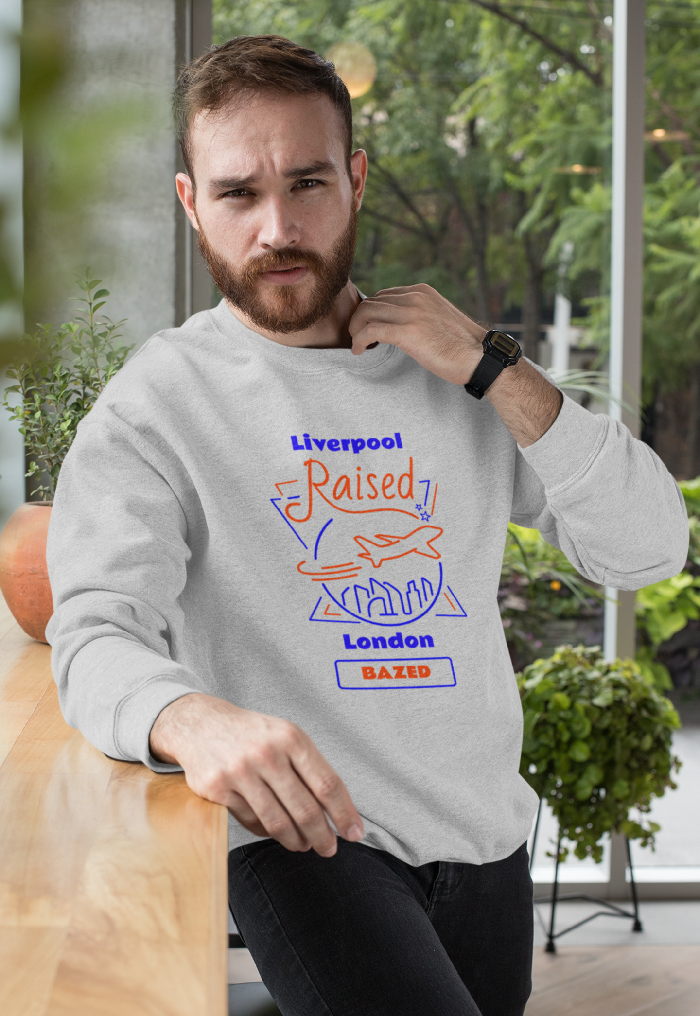 Personalised Unisex Premium Sweatshirt