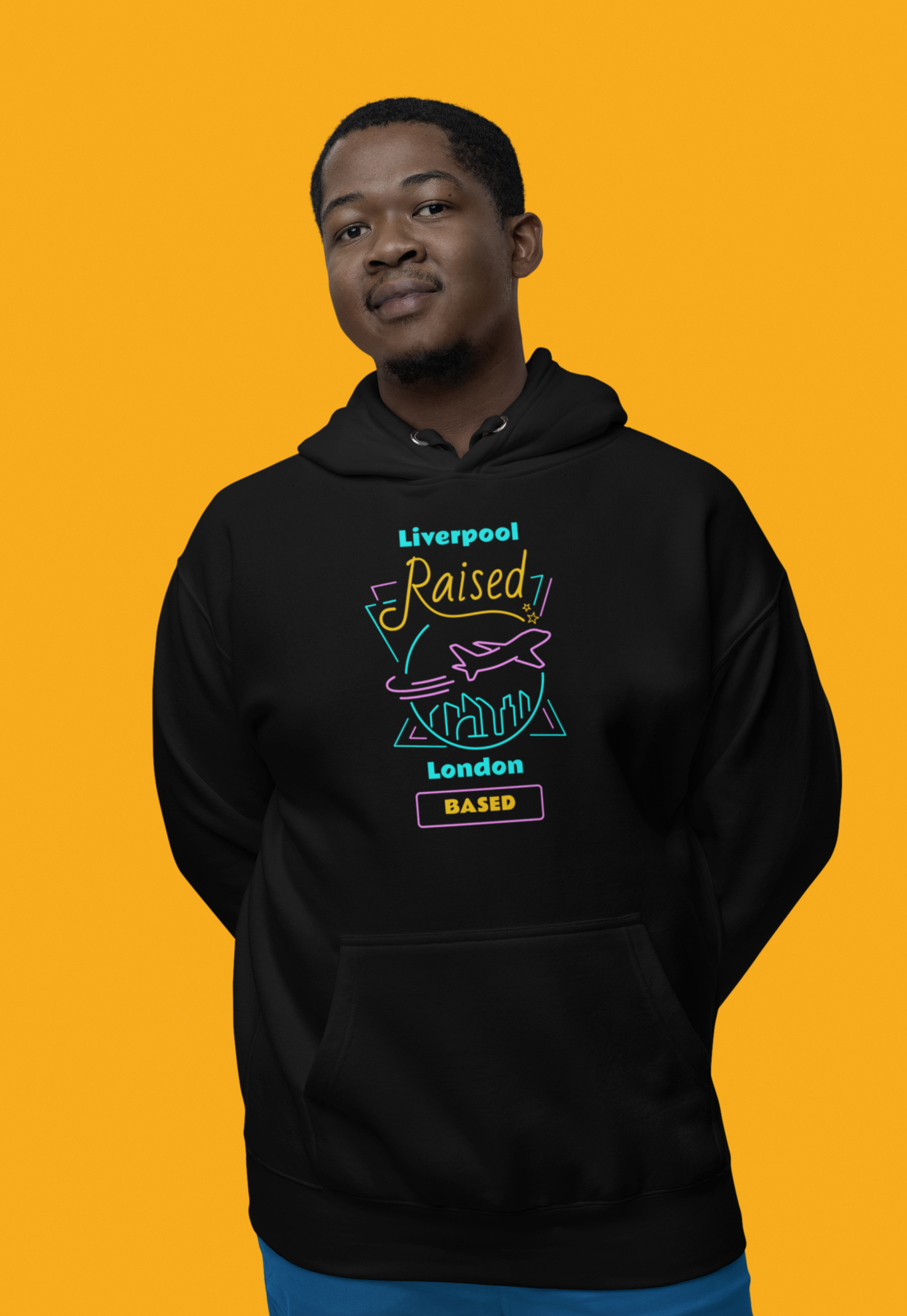 Personalised Unisex Premium Pullover Hoodie