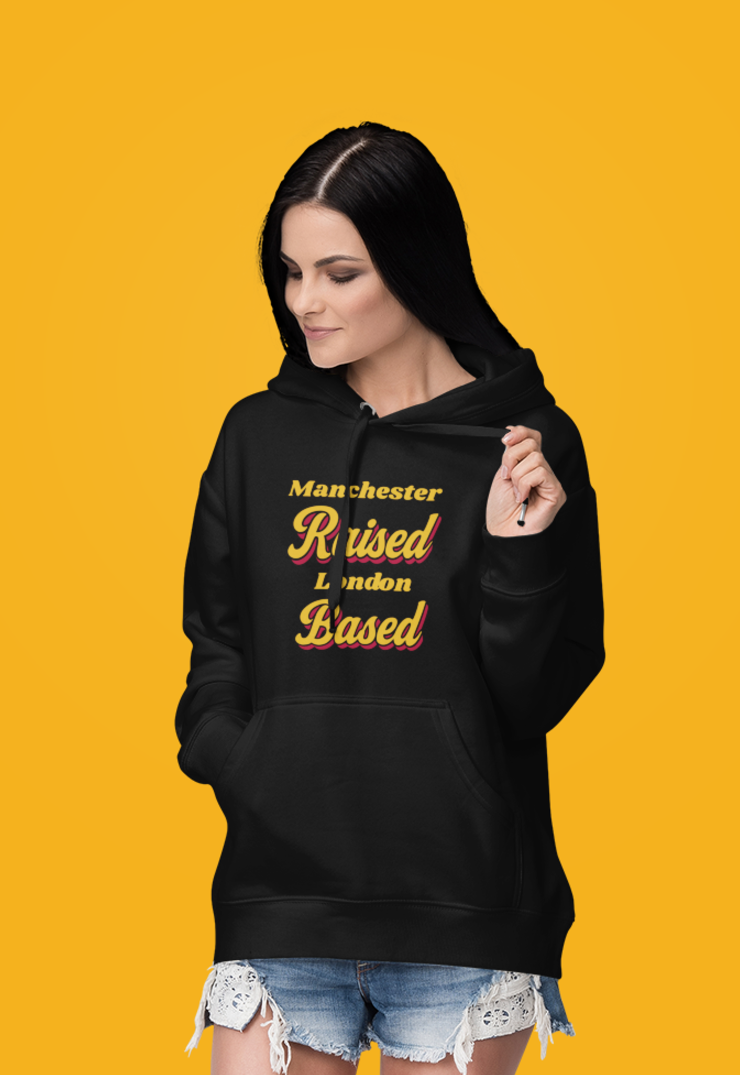 Personalised Unisex Premium Pullover Hoodie