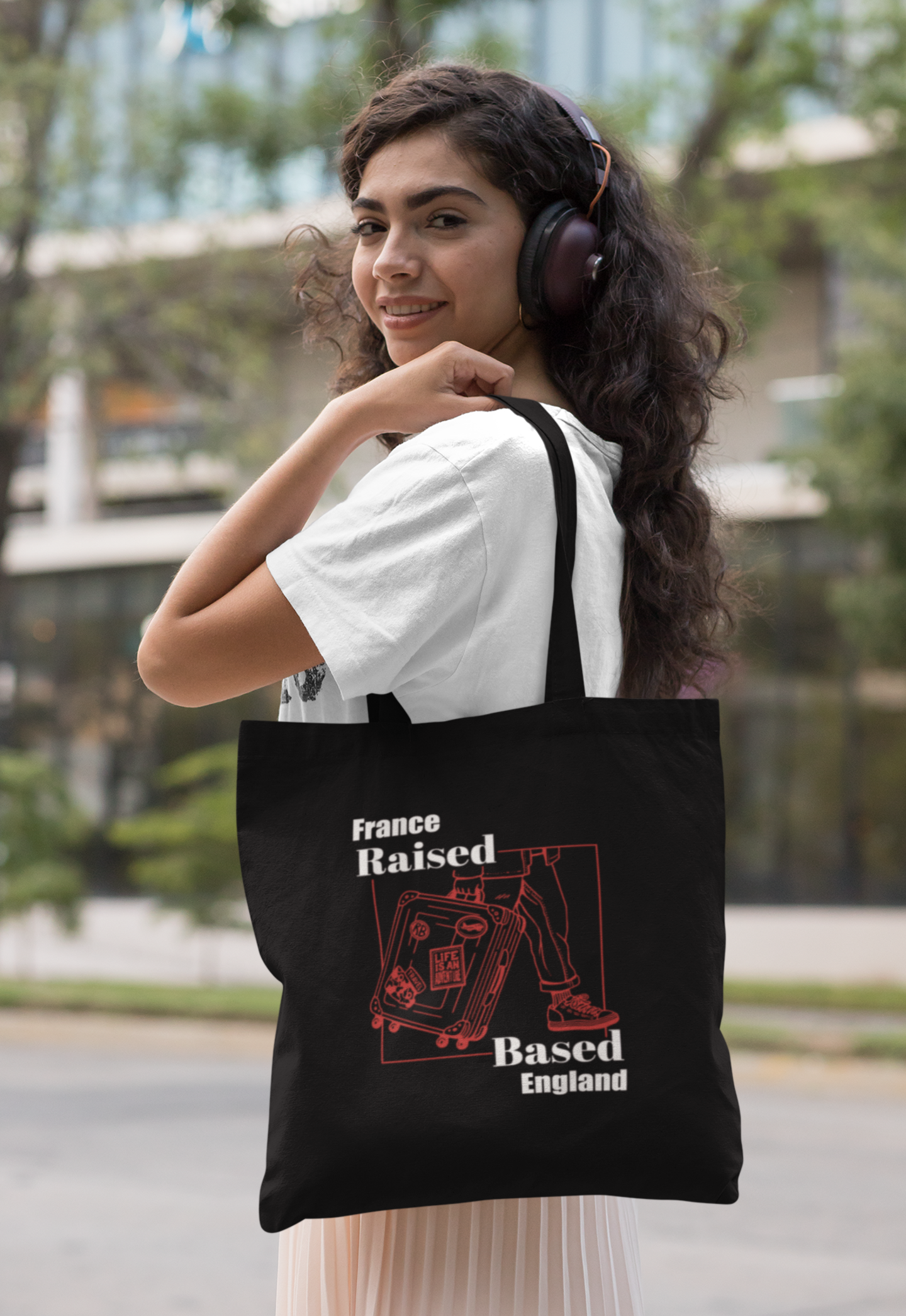 Personalised Black Eco Tote Bag