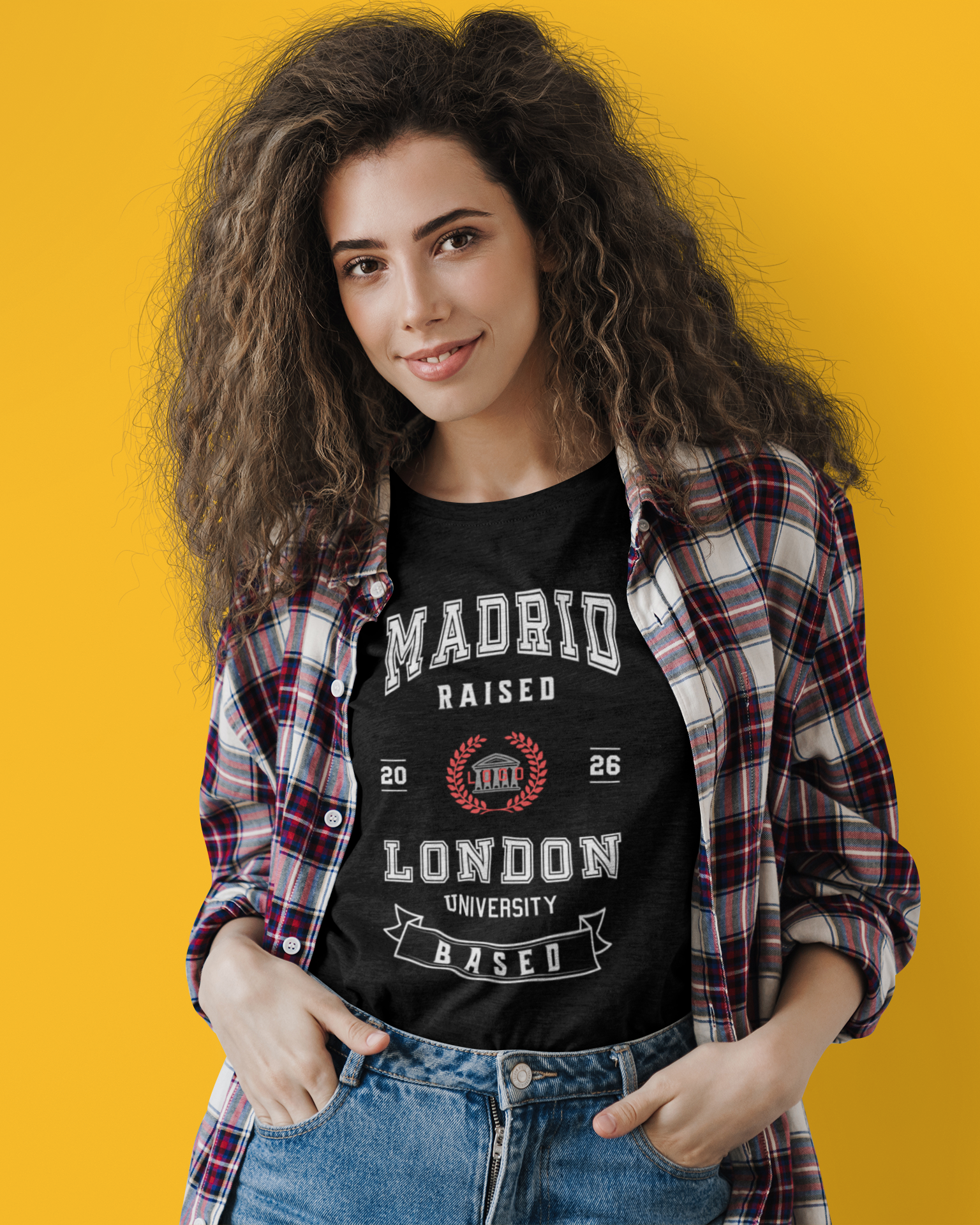 University Edition Personalised T-Shirt with Logo