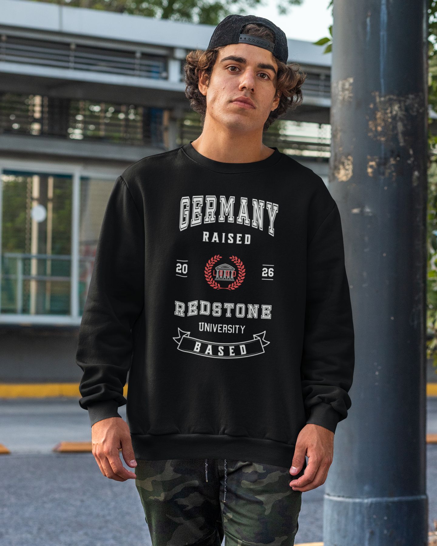 University Edition Personalised Sweatshirt with Logo